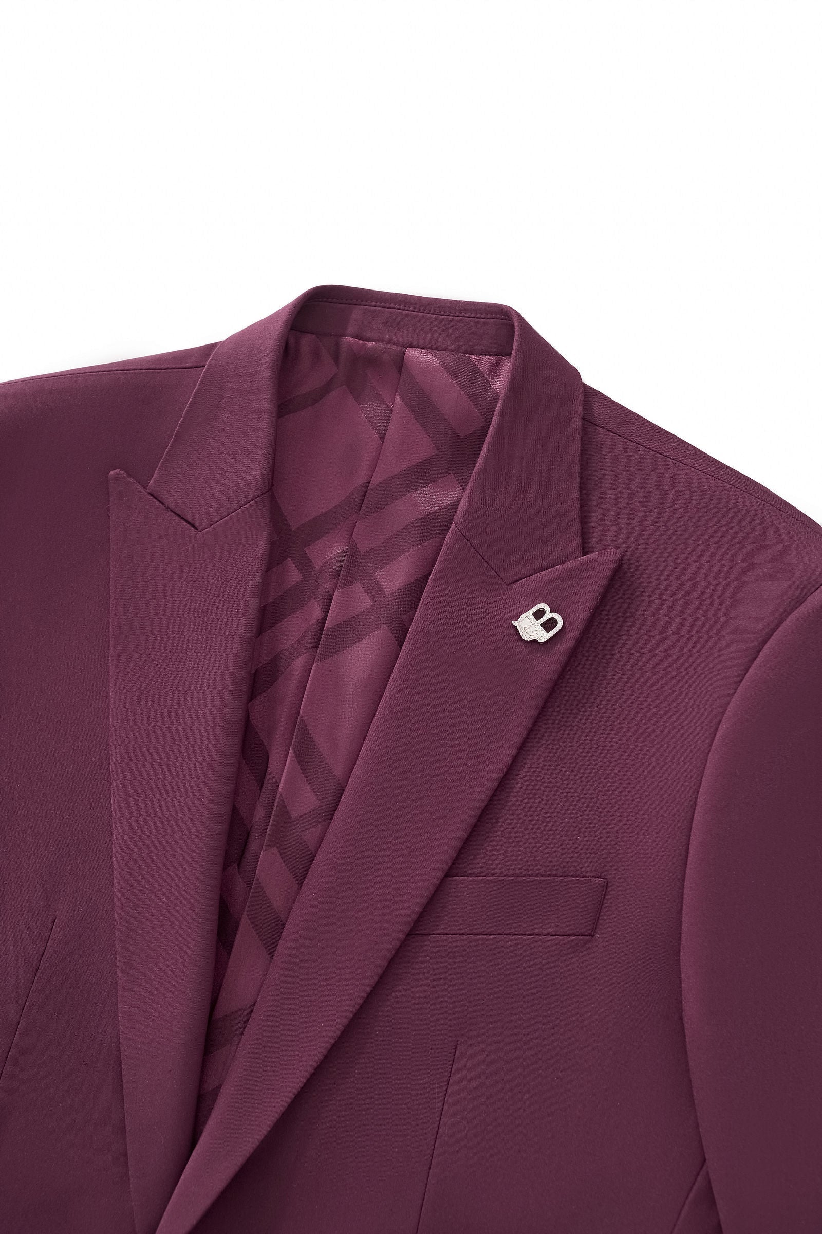 ESSENCE SIGNATURE SUIT BURGUNDY