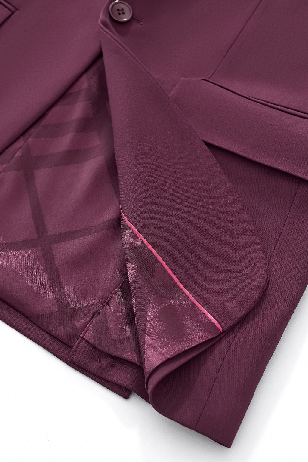 ESSENCE SIGNATURE SUIT BURGUNDY