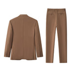 ESSENCE SIGNATURE SUIT COFFEE