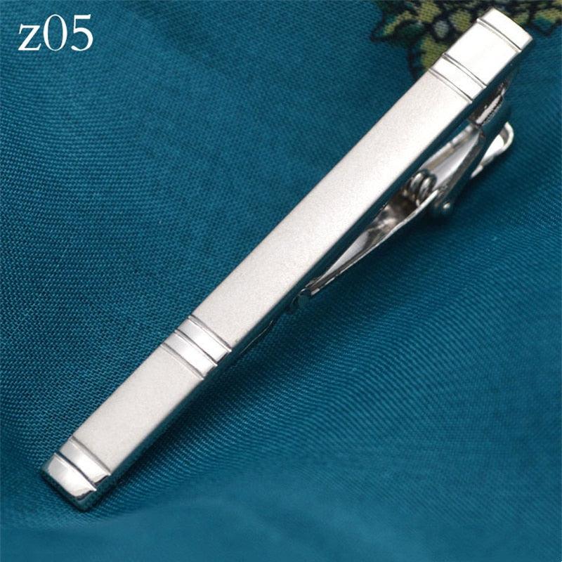 New Metal Silver Color Tie Clip For Men Wedding Necktie Tie Clasp Clip Tie Clips for Men Tie Bar Clip  Regular Ties Necktie Wedding Business Tie Pin Clips Gentleman Ties Bar Elegant Men's Accessories Stevvex