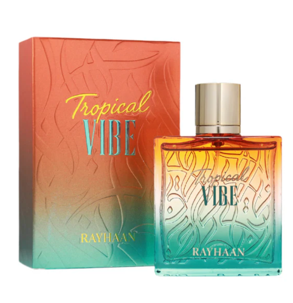 Rayhaan Tropical Vibe Eau de Parfum 3.4 oz / 100 ml Rafaelos