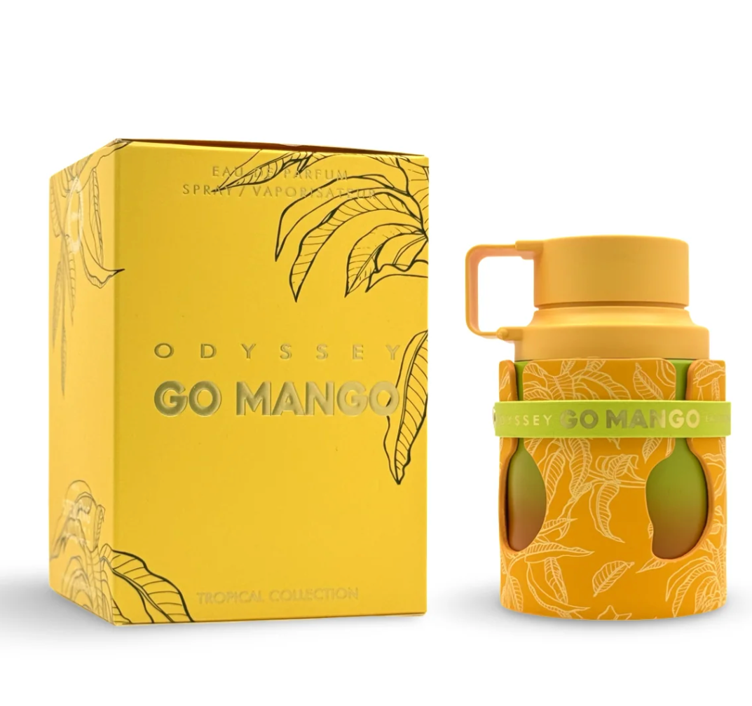 Armaf Men’s Odyssey Go Mango Tropical Collection Eau de Parfum Spray 3.4 oz / 100 ml Rafaelos