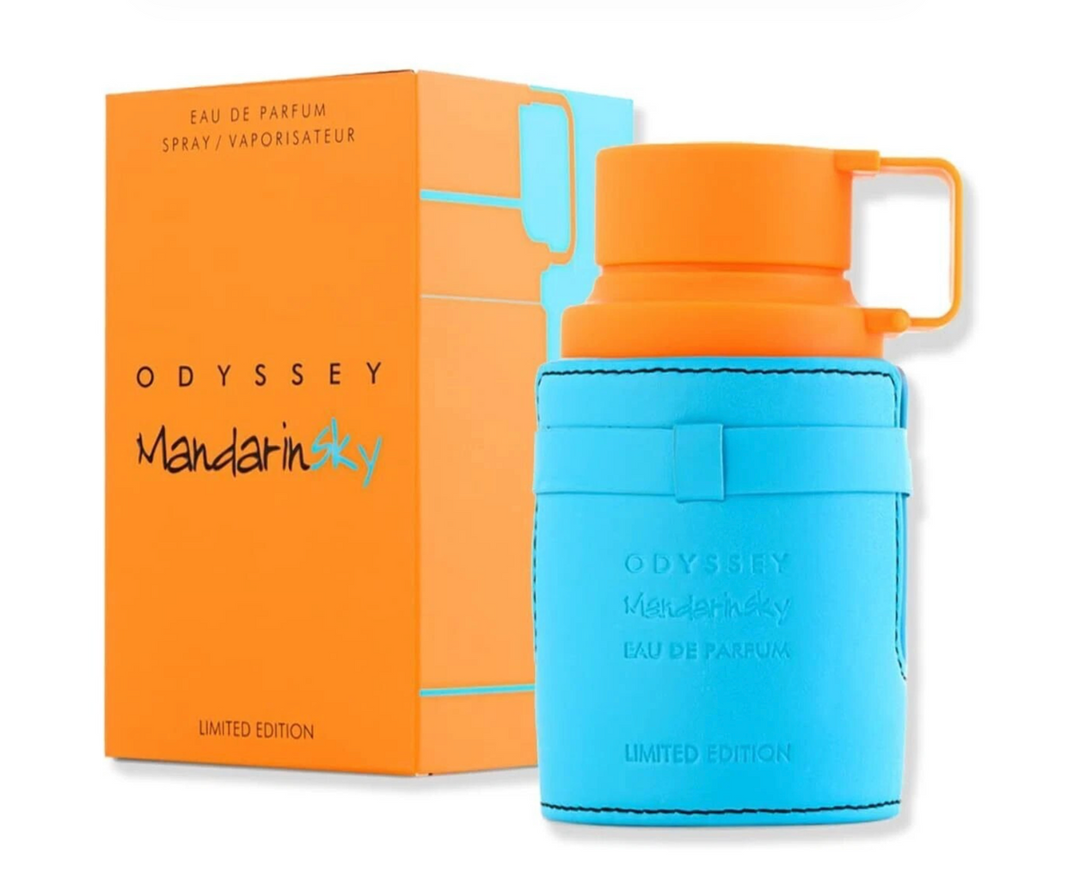 Armaf Odyssey Mandarin Sky (Limited Edition) Eau de Parfum (EDP) Spray 6.7 oz / 200 ml for Men Rafaelos