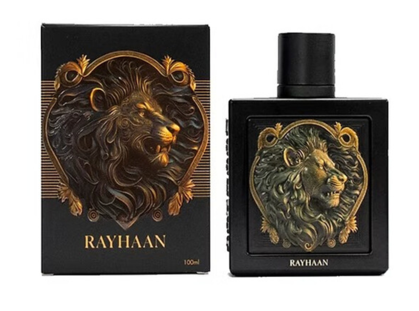 Rayhaan Lion Eau de Parfum for Men 3.4 oz / 100 ml Rafaelos
