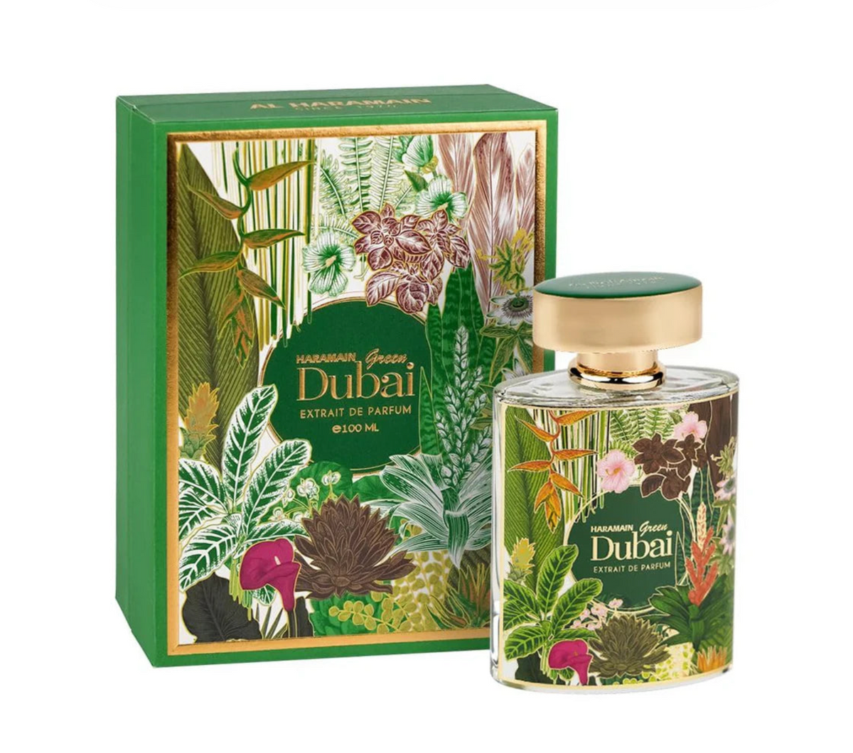 Al Haramain Green Dubai Extrait de Parfum 3.4 oz / 100 ml Rafaelos