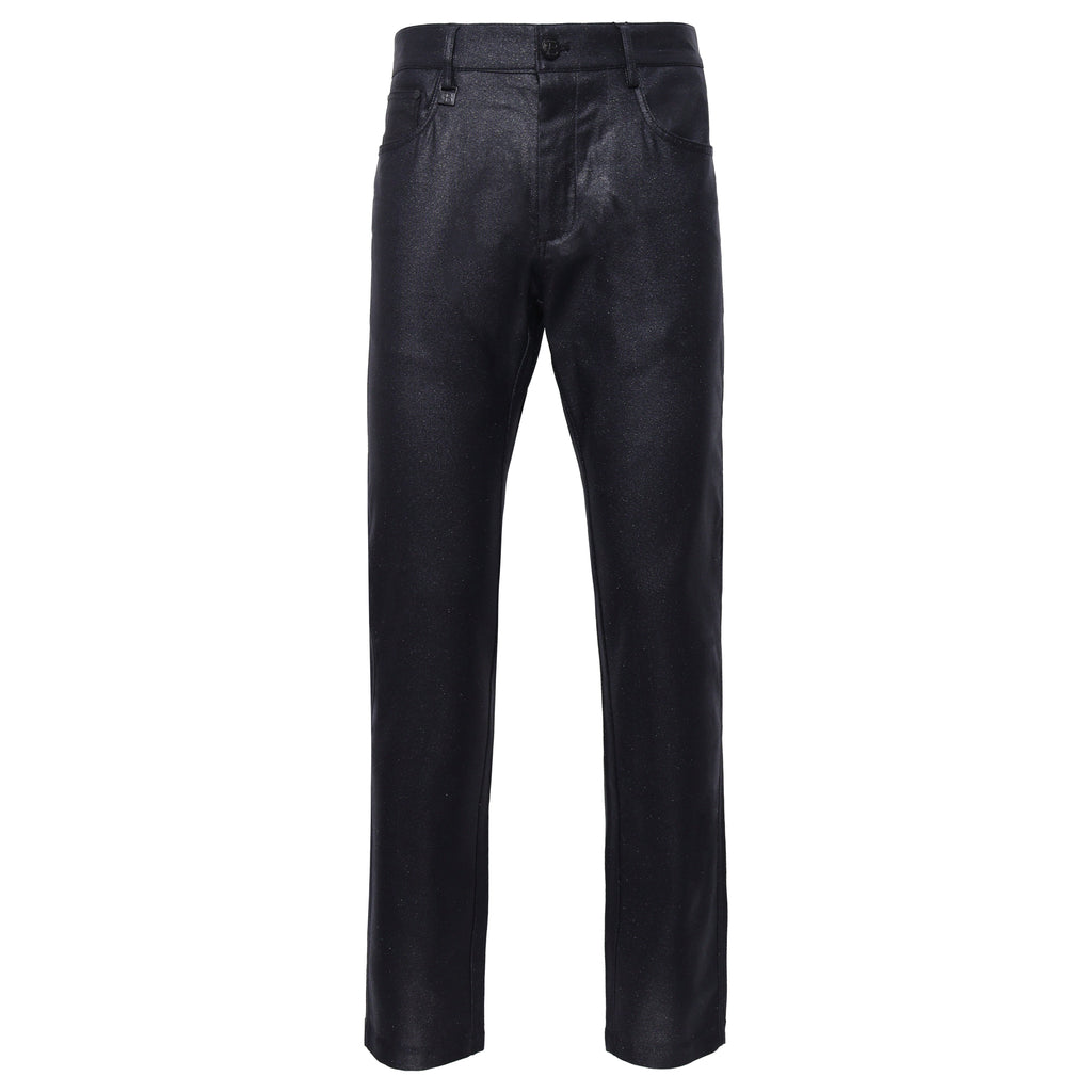 Milano Luxe Coated Denim pant LUREX