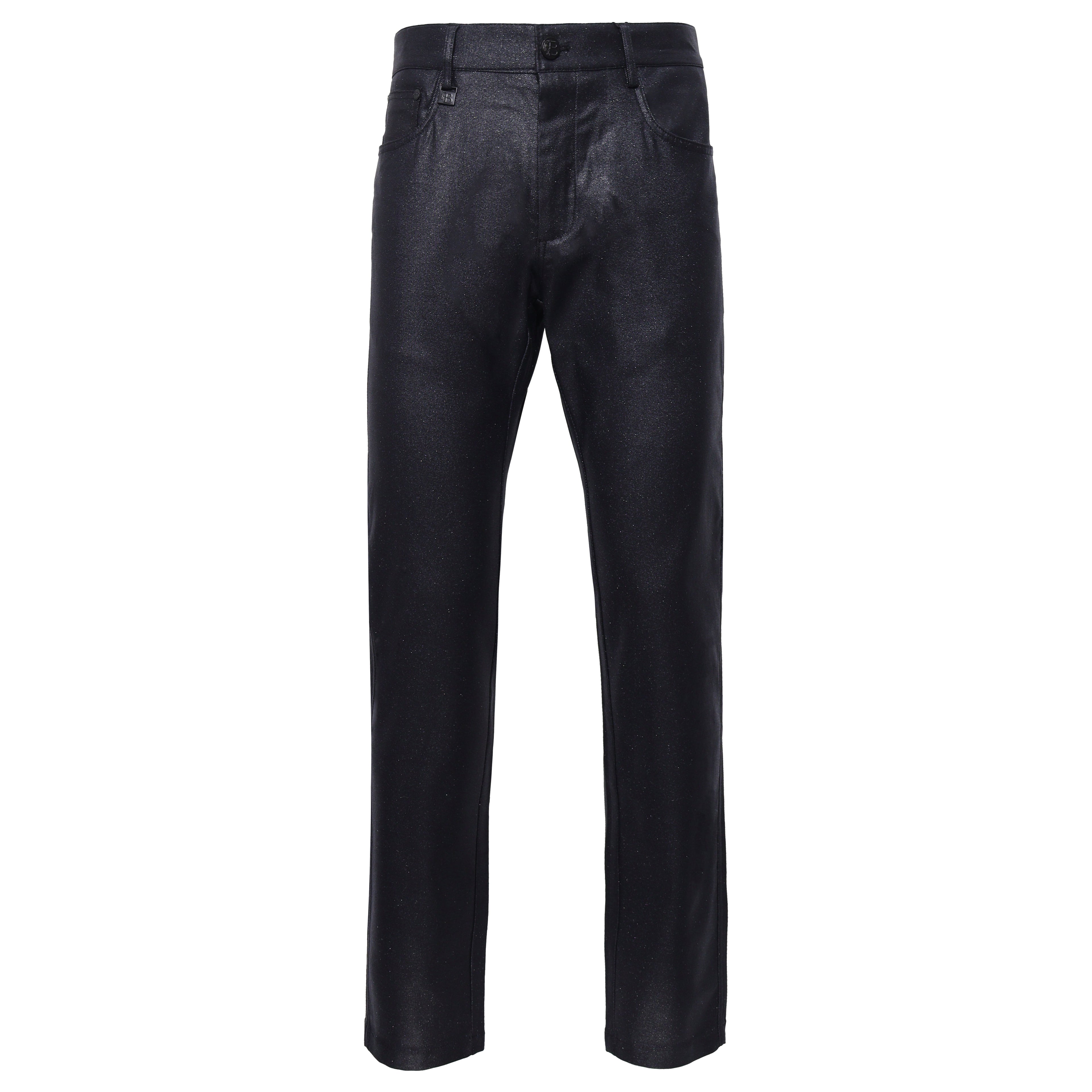 Milano Luxe Coated Denim pant LUREX
