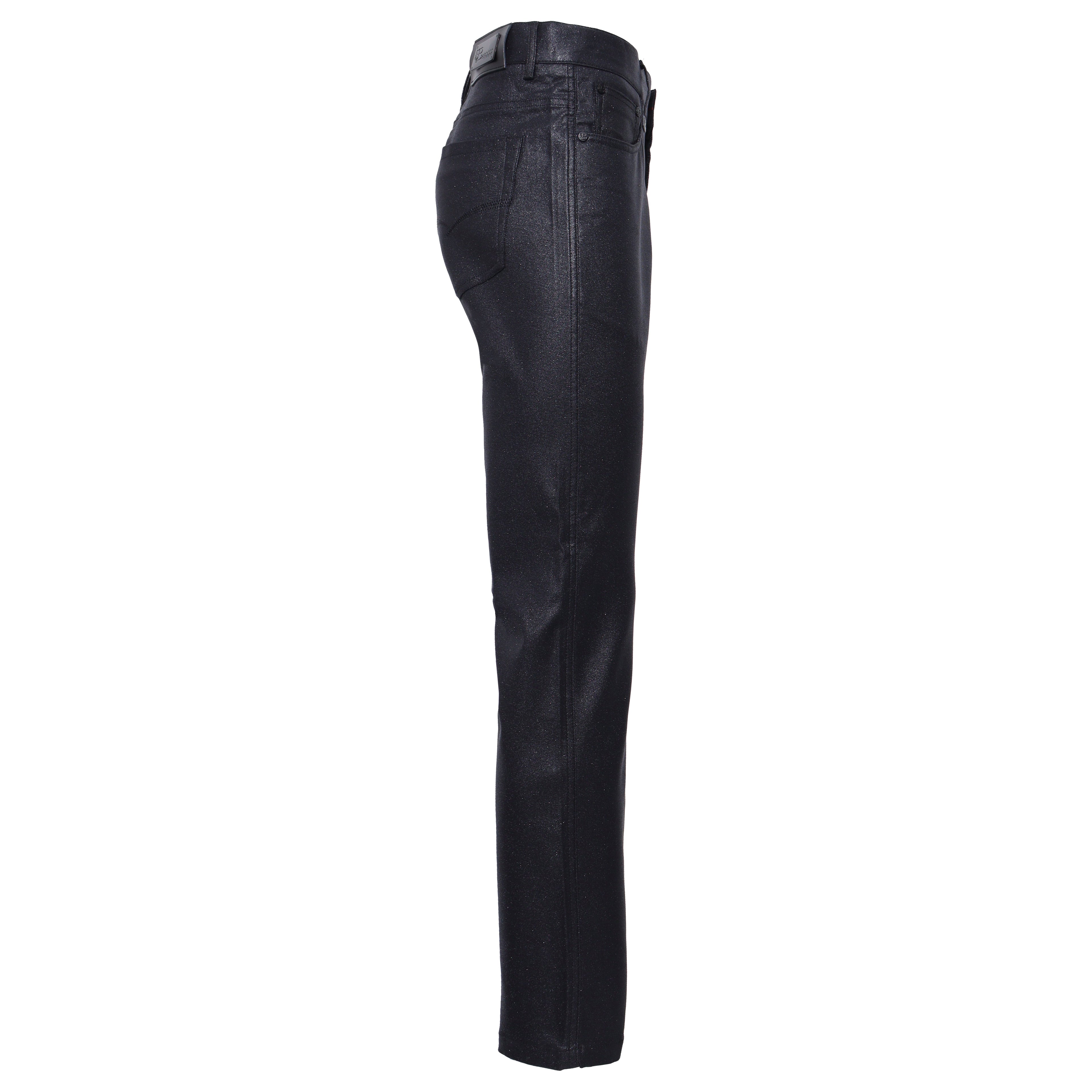 Milano Luxe Coated Denim pant LUREX