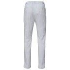 Dapper Details Pants WHITE/SILVER