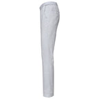 Dapper Details Pants WHITE/SILVER
