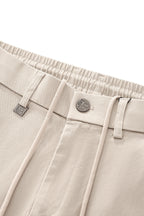 Apex Drawstring Stretch Pants BEIGE
