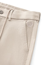 Apex Drawstring Stretch Pants BEIGE