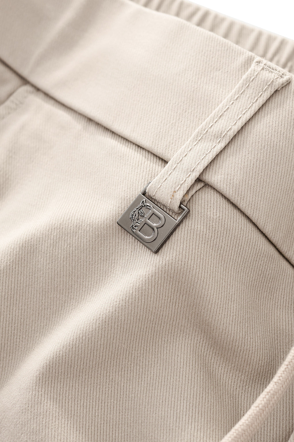 Apex Drawstring Stretch Pants BEIGE