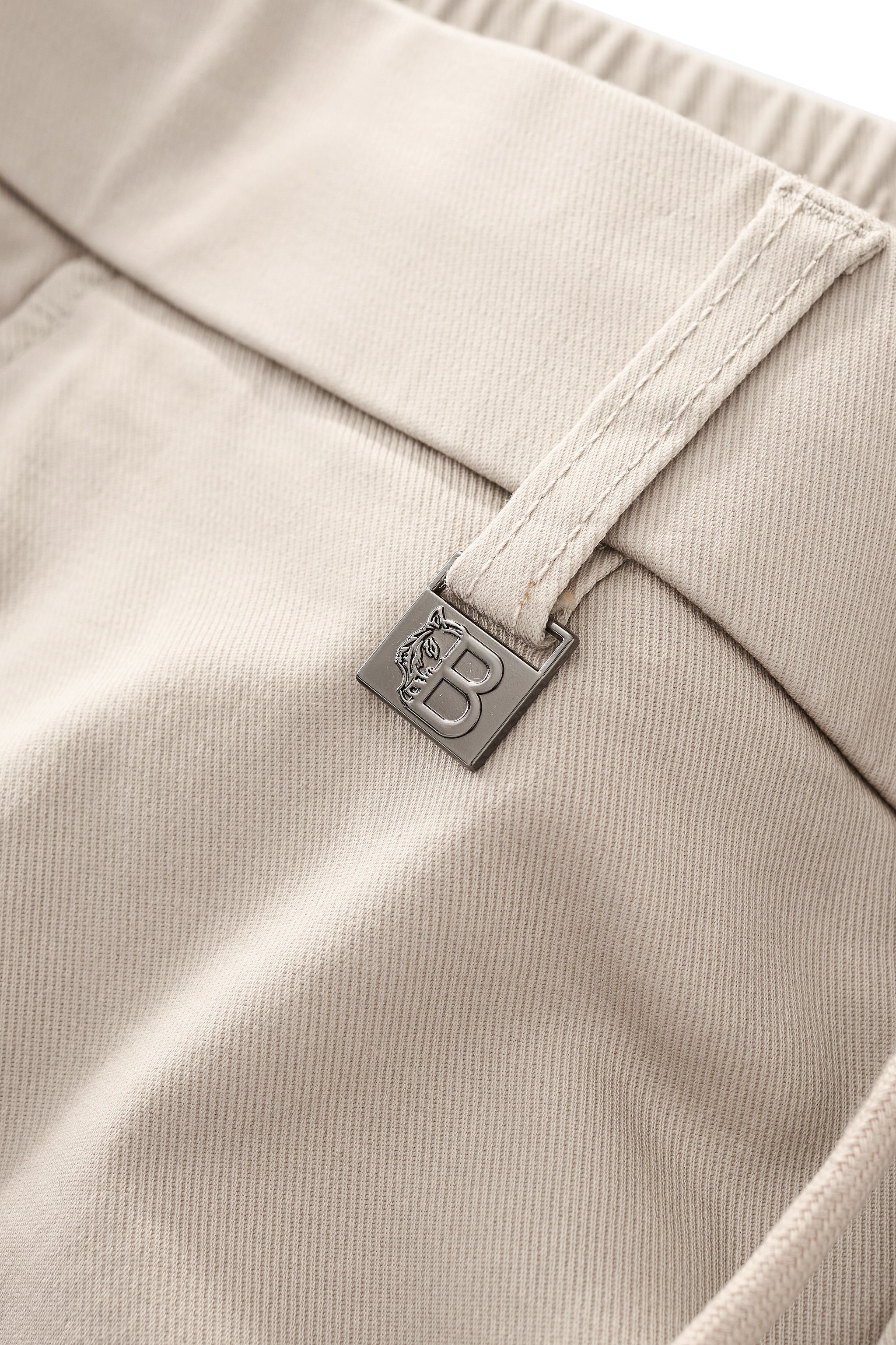 Apex Drawstring Stretch Pants BEIGE