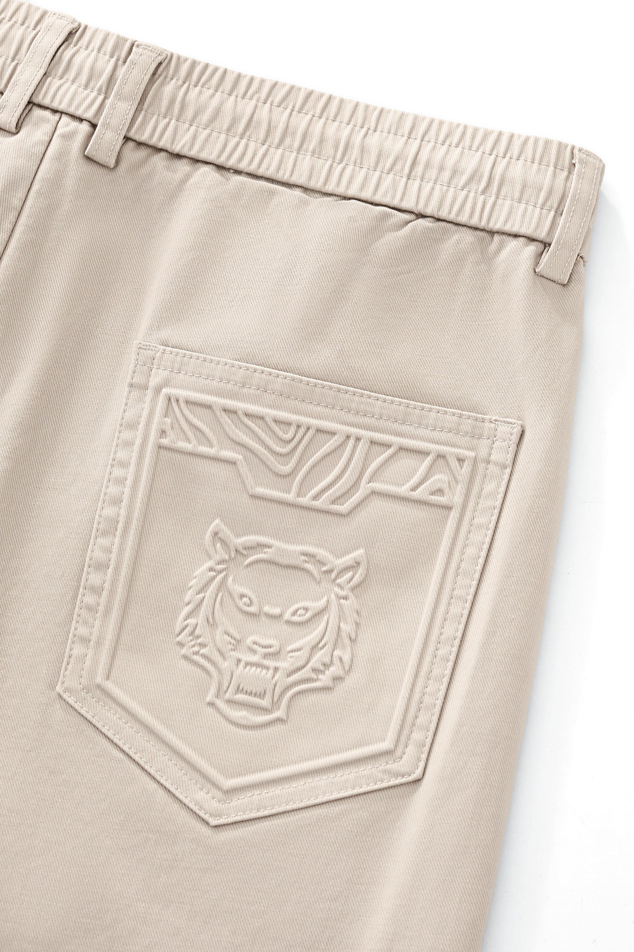 Apex Drawstring Stretch Pants BEIGE