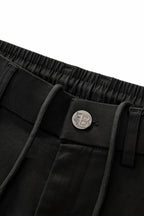 Apex Drawstring Stretch Pants BLACK