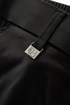 Apex Drawstring Stretch Pants BLACK