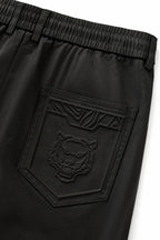 Apex Drawstring Stretch Pants BLACK