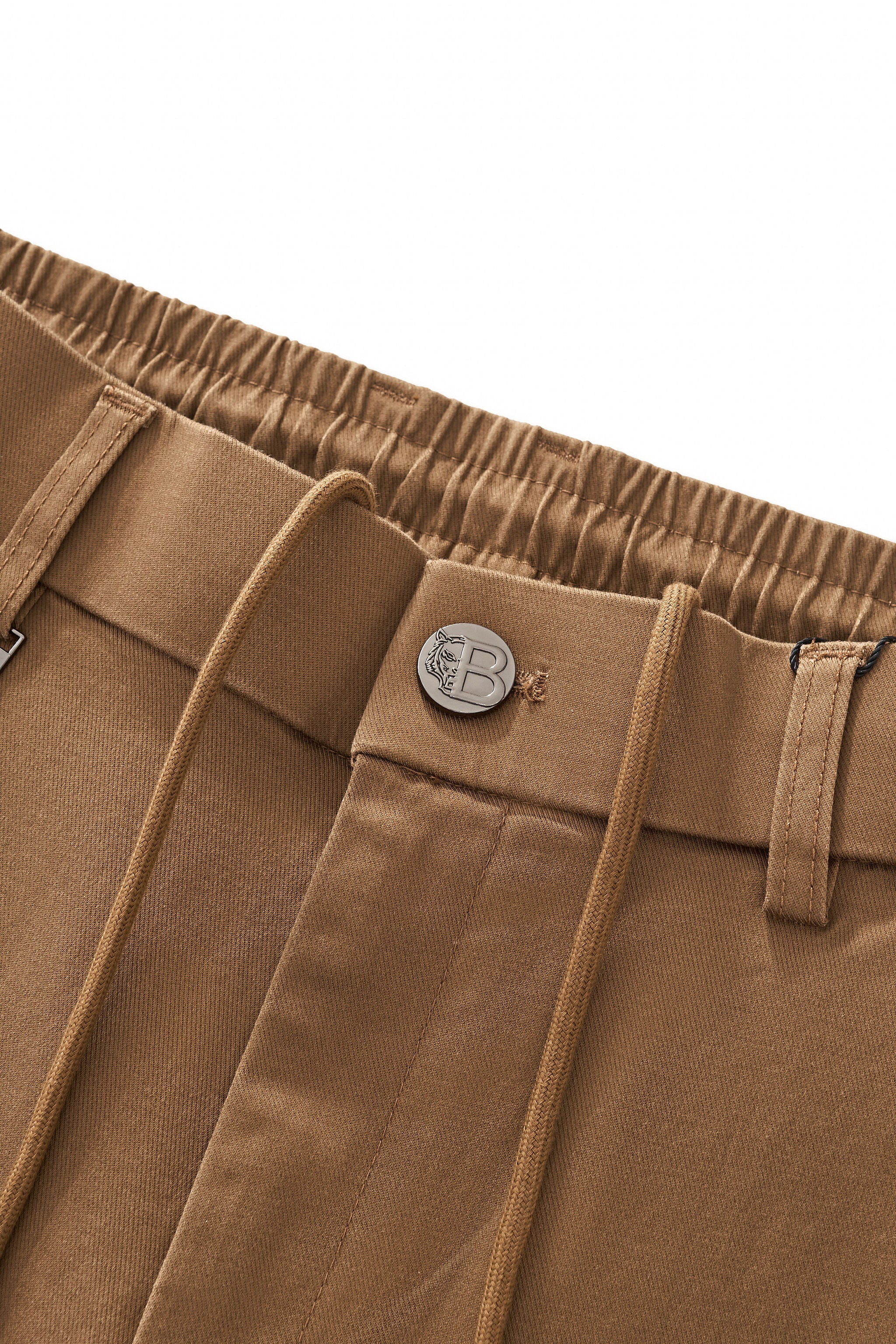 Apex Drawstring Stretch Pants KHAKI