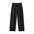 Belmont Pleated Trousers BLACK