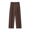 Wellington Side-Tab Trousers COFFEE