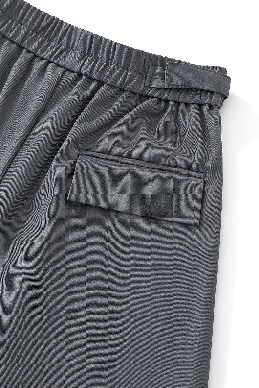 Wellington Side-Tab Trousers GREY