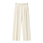 Wellington Side-Tab Trousers IVORY