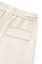 Wellington Side-Tab Trousers IVORY
