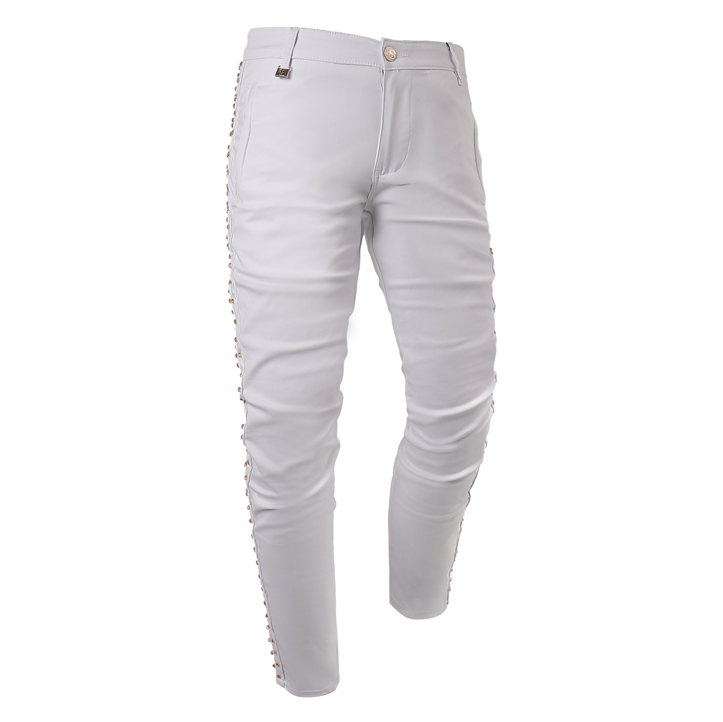 Key Piece Pant WHITE/GOLD