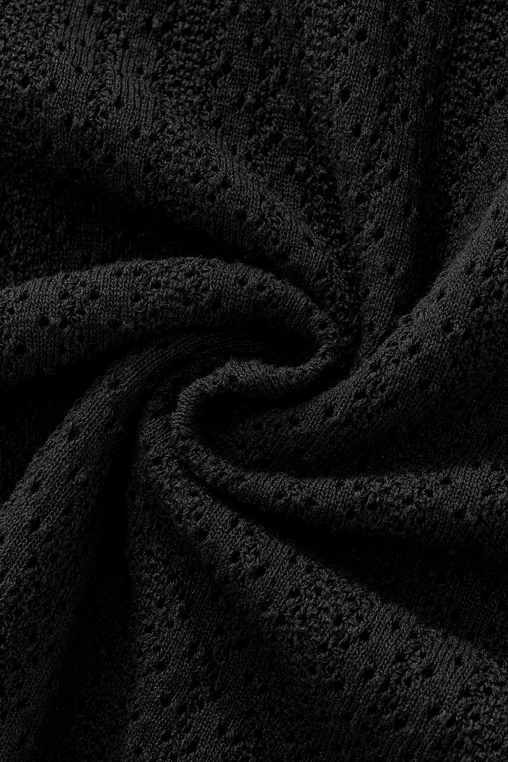 AirWeave Knit Shirt BLACK
