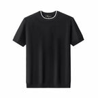 Textura Knit Tee BLACK