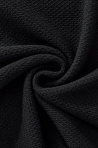 Textura Knit Tee BLACK