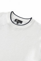 Textura Knit Knit Tee WHITE