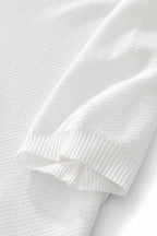 Textura Knit Knit Tee WHITE