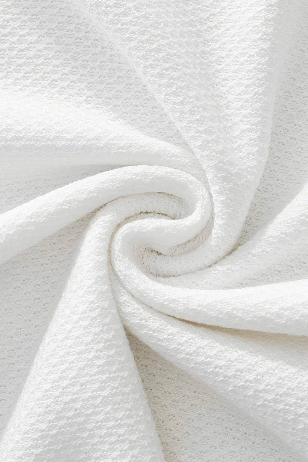 Textura Knit Knit Tee WHITE
