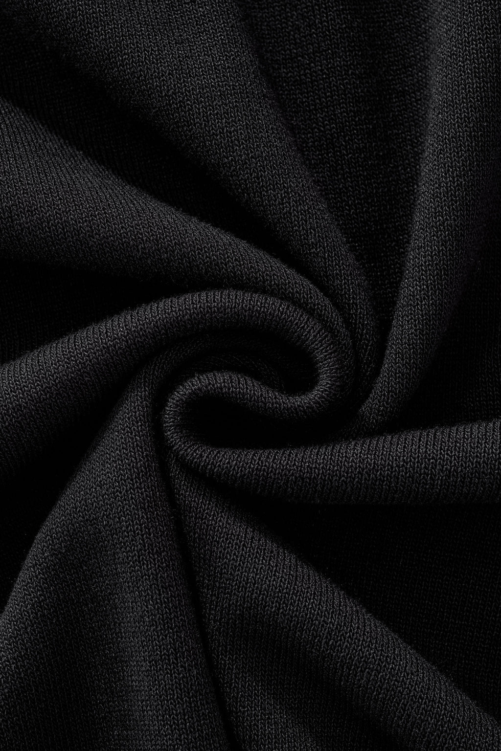 Monaco Trim Knit Tee BLACK