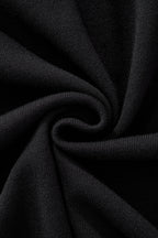 Monaco Trim Knit Tee BLACK