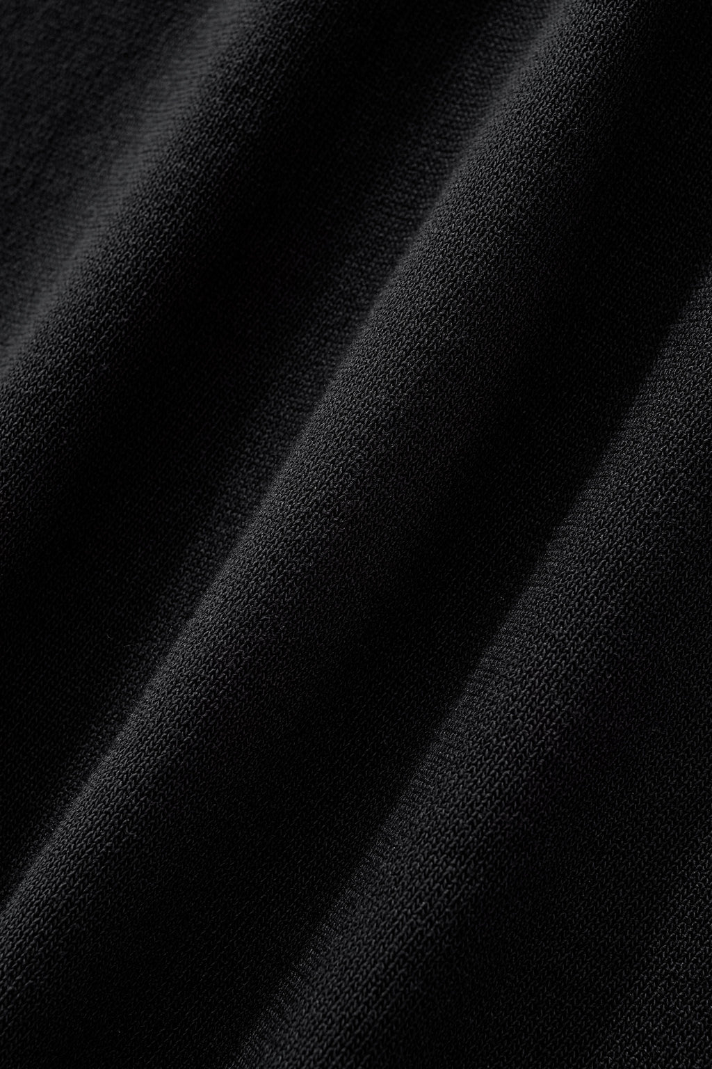 Monaco Trim Knit Tee BLACK