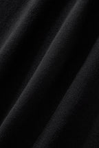 Monaco Trim Knit Tee BLACK