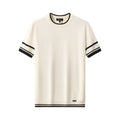 Monaco Trim Knit Tee WHITE