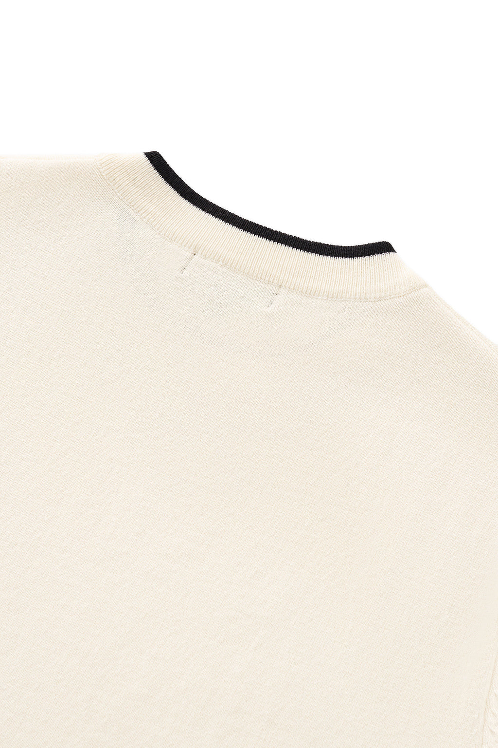 Monaco Trim Knit Tee WHITE