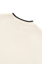 Monaco Trim Knit Tee WHITE