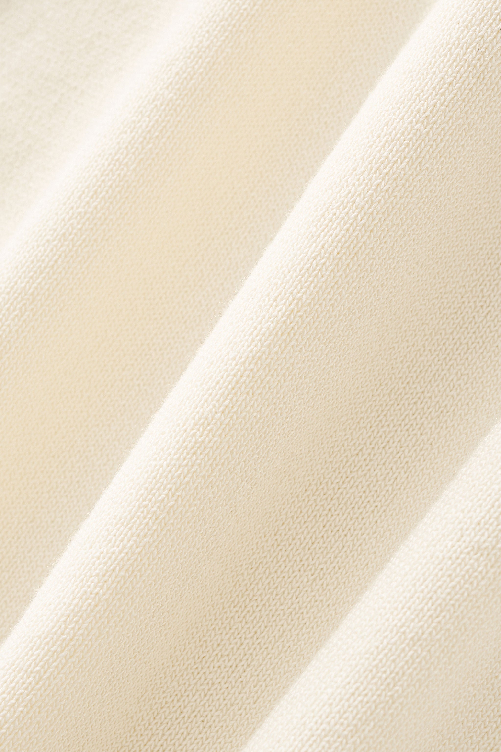 Monaco Trim Knit Tee WHITE