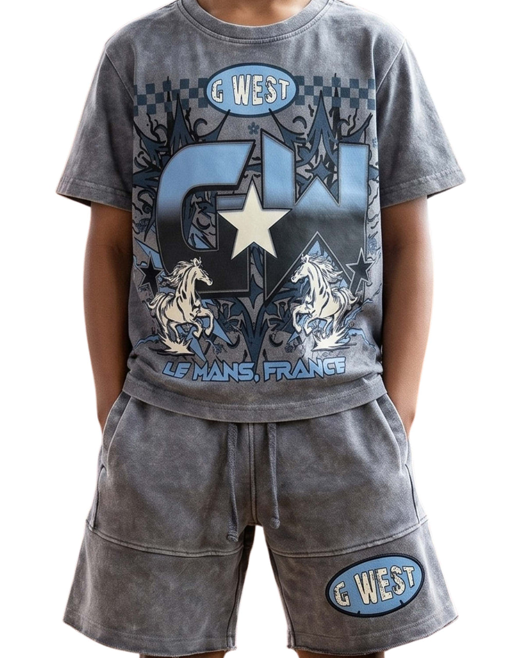 G WEST KIDS LE MANS FRANCE SET G West