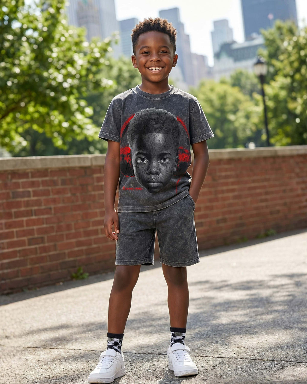 G WEST KIDS RIDING SOLO TEE G West
