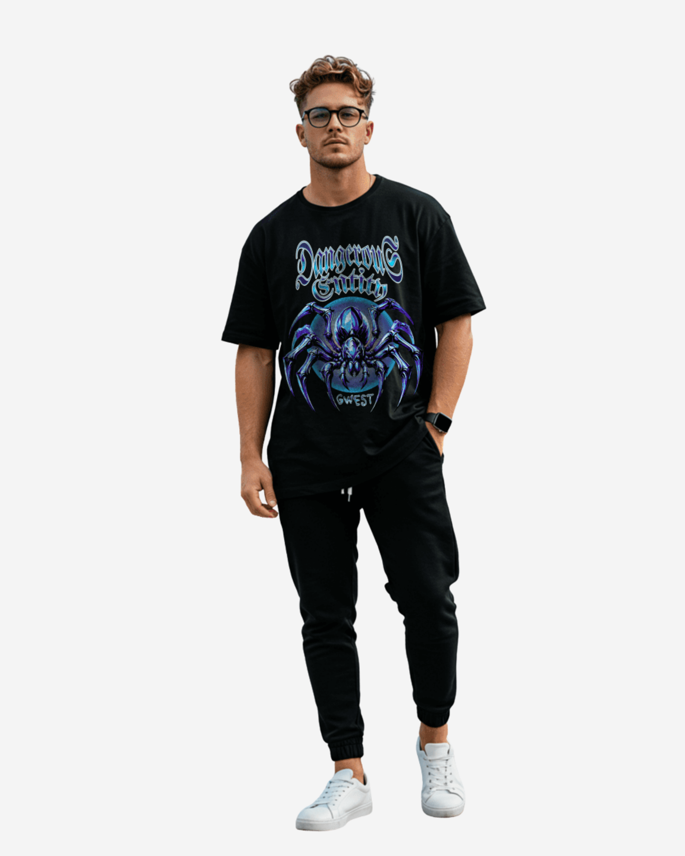 G West Dangerous Entity Oversized T-Shirt Mens G West