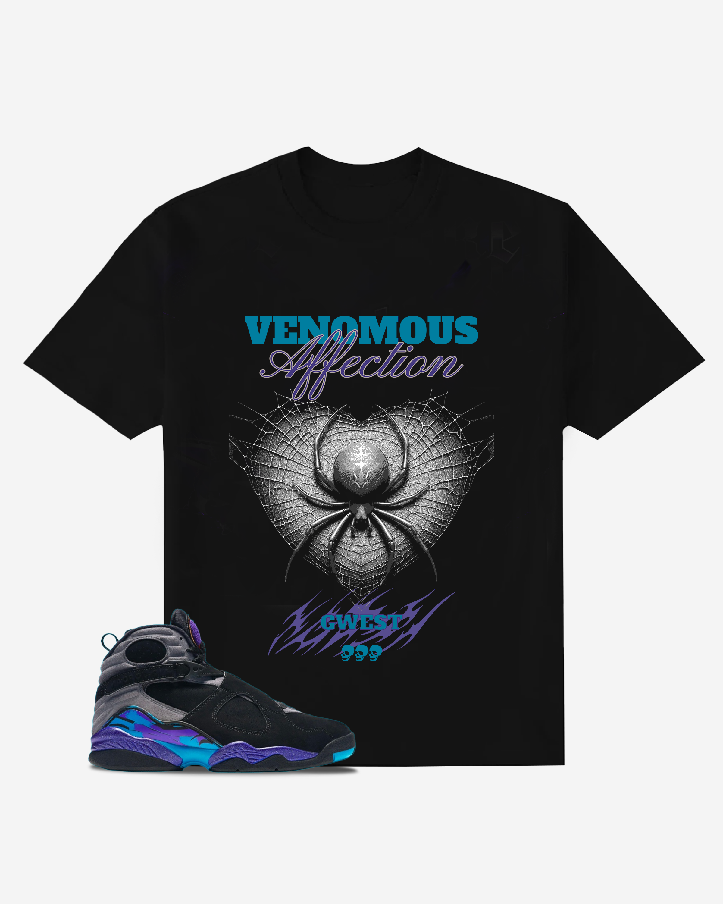 G West Venomous Oversized T-Shirt Mens G West