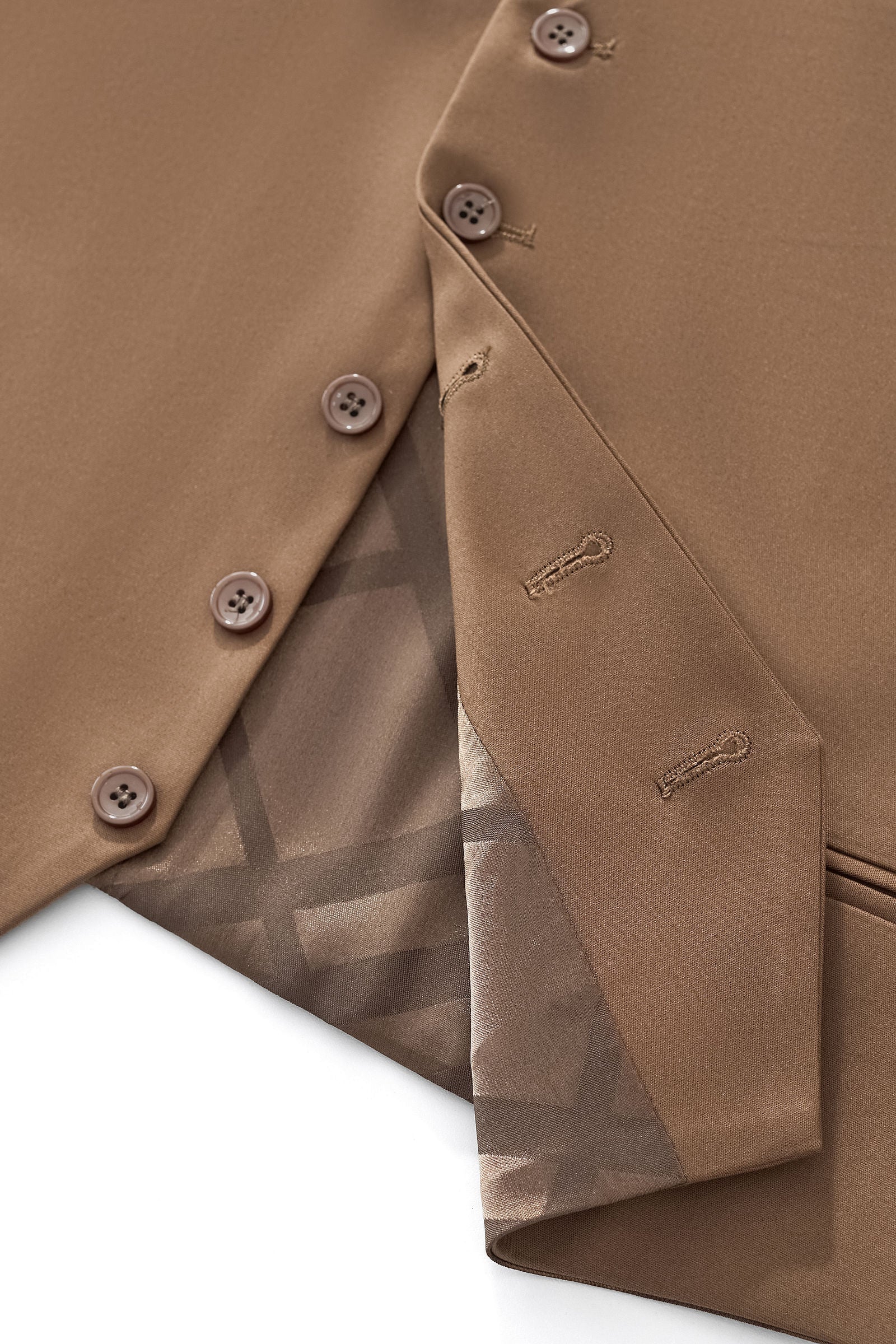 ESSENCE SIGNATURE VEST COFFEE