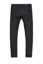 Slim Taper Fit - Smooth Criminal Denim (Jet Black) - Sean Collection