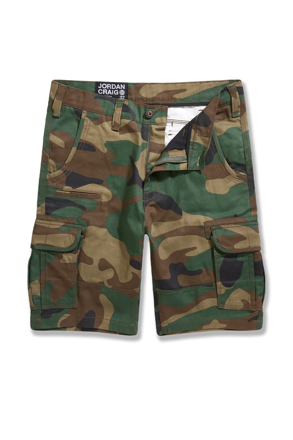 OG - Xavier Camo Cargo Shorts